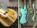 Prisma Skateboard Guitars by Nick Pourfard