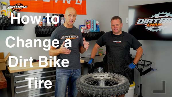 Dirt Bike Tire Change How To