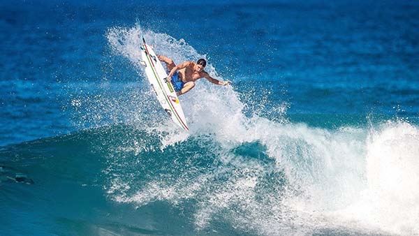 Italian Surfer Leo Fioravanti