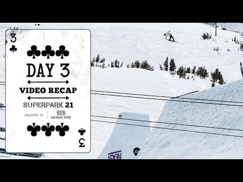 Snowboarder Superpark Day 3 2017